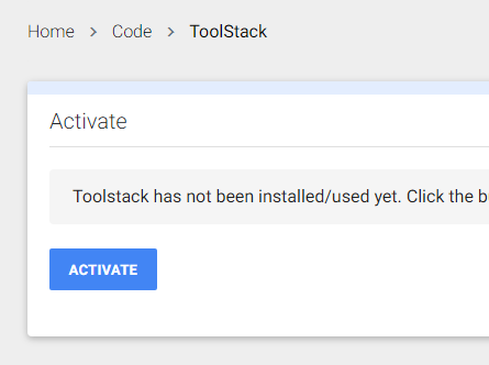 activatetoolstack