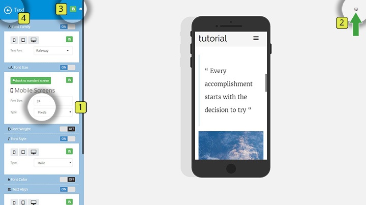8 mobile font pixels